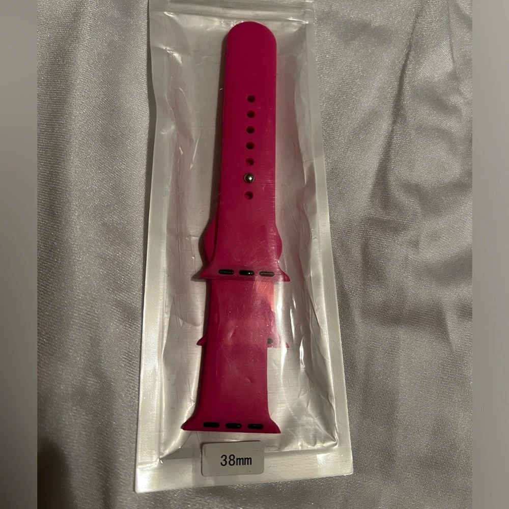 Apple hot pink 38/40mm watch band